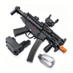 SHNEGYE SY MP5K-UTG Water Bullet Gun – High rate of fire, range 18.6 meters, equipped with one magazine and one drum magazine - Image 6