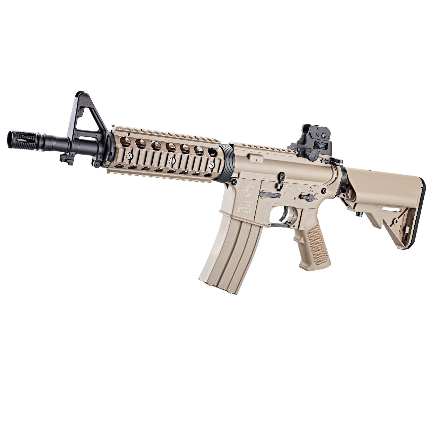 微信图片_20260425200748_263_98 JUND JD-100 Sand M4-CQB Nylon Gear Version 2.0 Electric Toy Blaster - Image 1