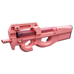 Bingfeng XHN010 Pink Version – P90 Gold Tooth Edition 4.0 Tactical Edition Soft Bullet Toy Gun