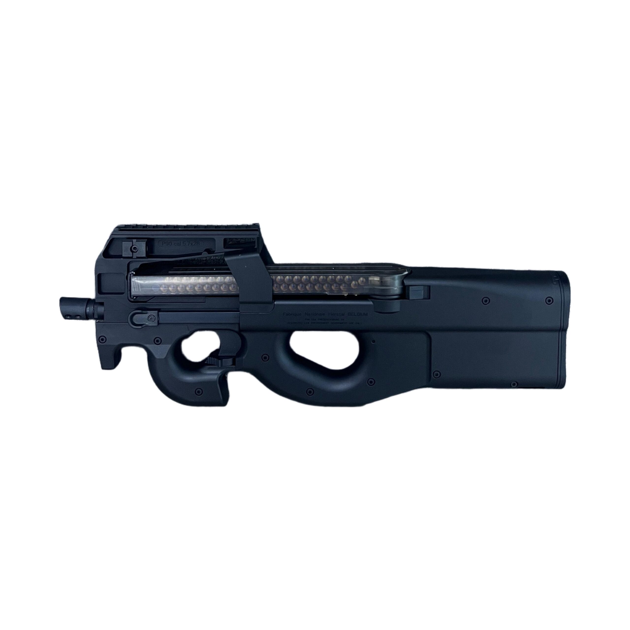 兵锋-XHN010黑-P90金齿版4.0(1) Bingfeng XHN010 Black Version – P90 Gold Tooth Edition 4.0 Tactical Edition Soft Bullet Toy Gun - Image 1