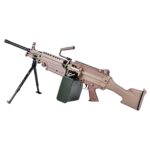 Zhanying 333 Sand Version – M249 Army Edition Tactical Soft Bullet Toy Gun