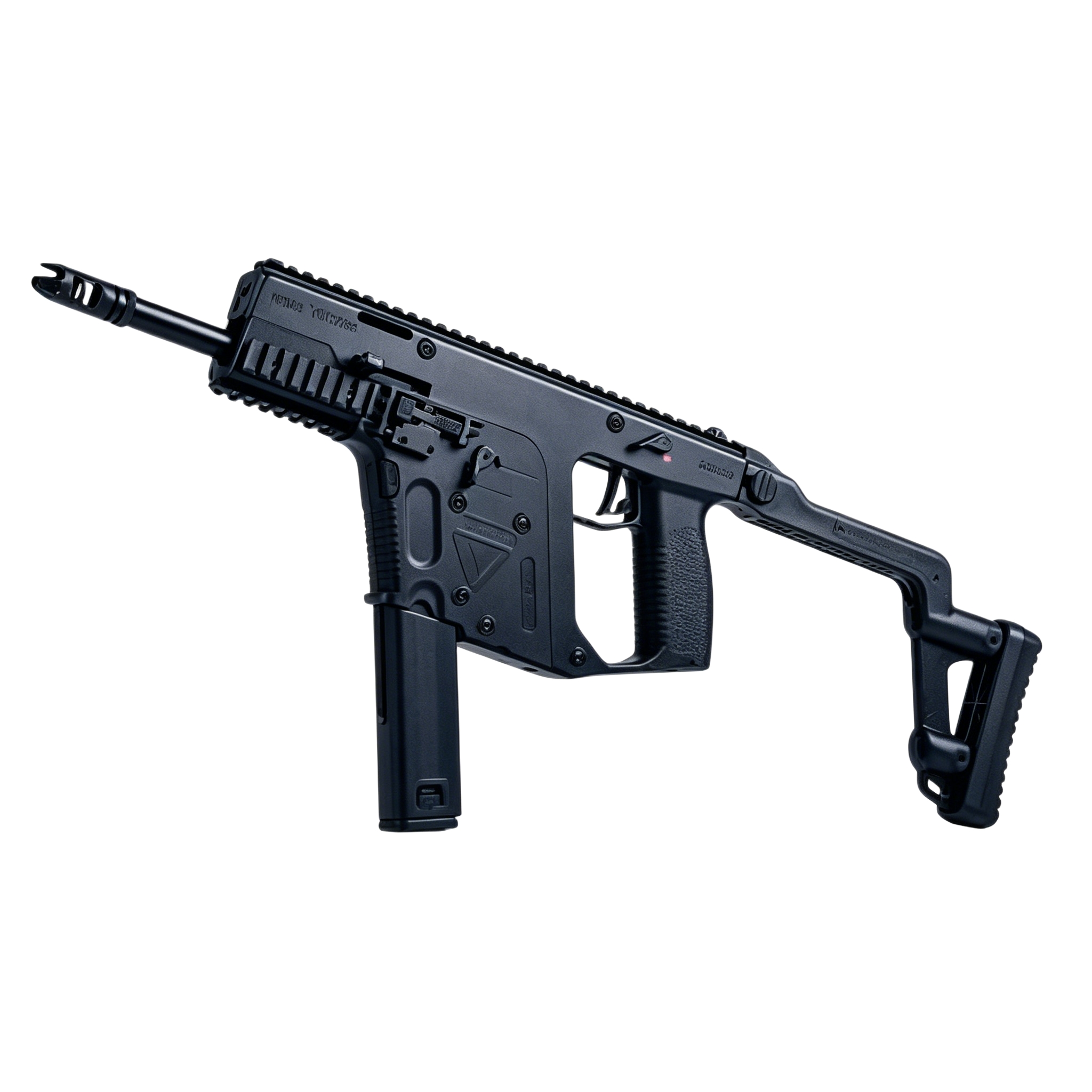 战鹰-555-1黑-VECTOR(1) Zhanying 555-1 Black Version – VECTOR Tactical Soft Bullet Toy Gun - Image 1