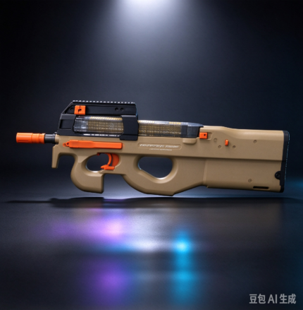 Handi HD708B Sand Version – P90 Electric Ejection Soft Dart Blaster