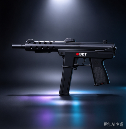 Handi HD732A Black Version – TEC9 Electric Ejection Soft Dart Blaster