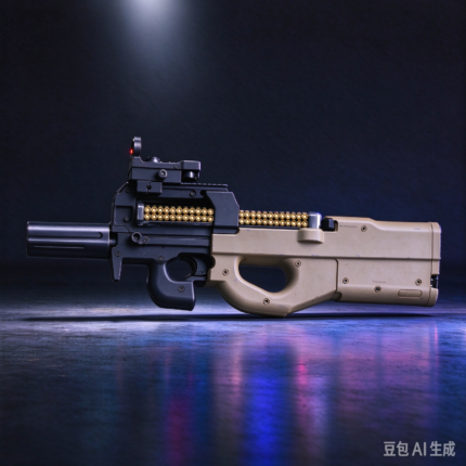 Handi HD768C Sand Version – P90 Electric Ejection Soft Dart Blaster
