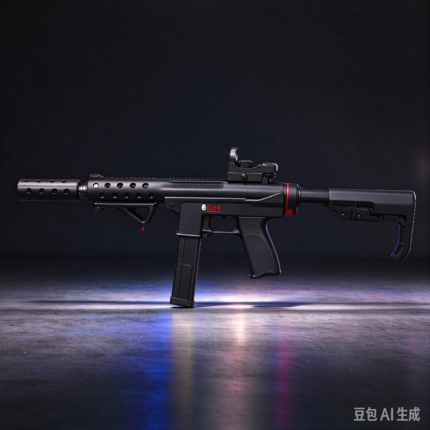 Handi HD745A Black Version – Tactical Edition TEC9 Electric Ejection Soft Dart Blaster