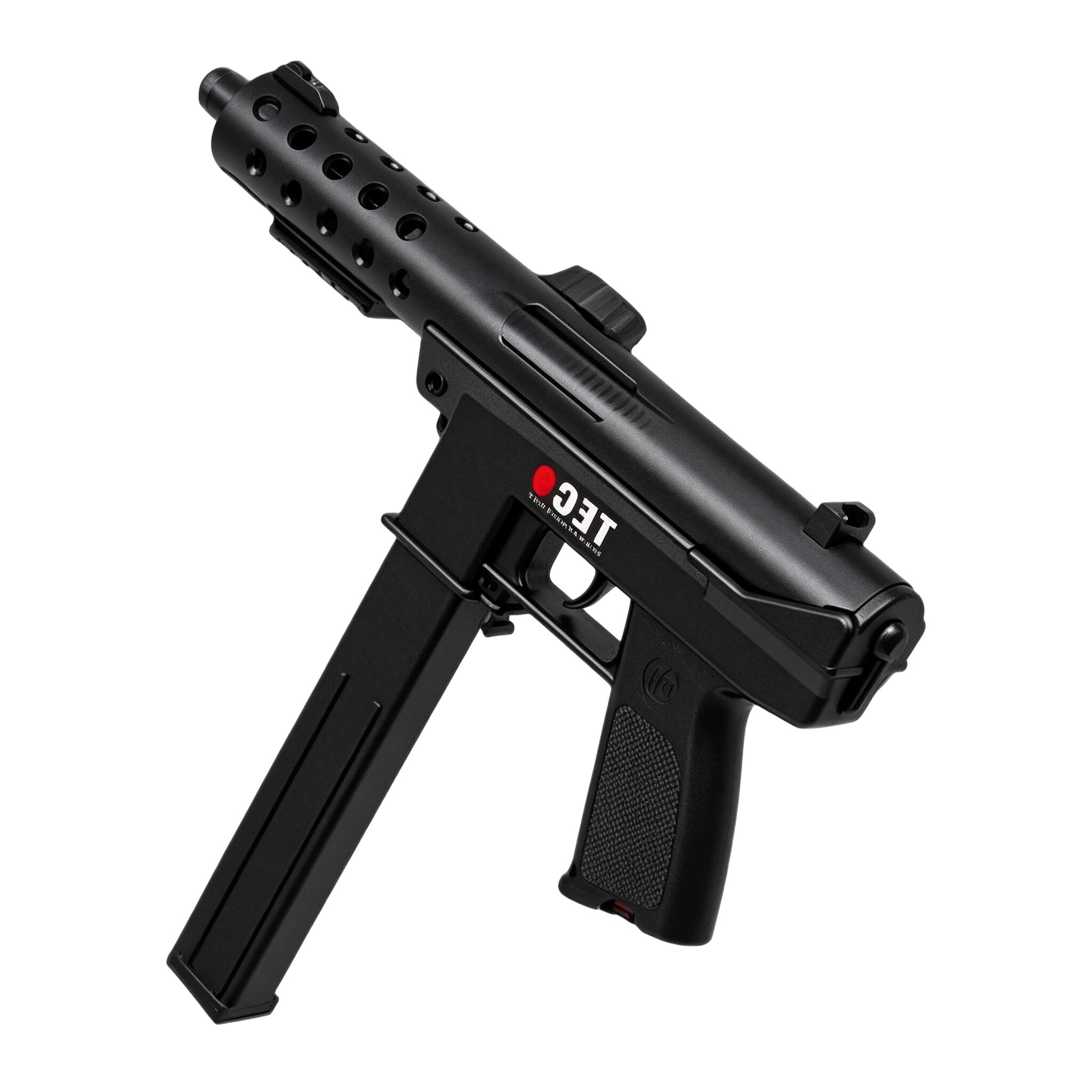 悍迪-HD732A黑-TEC9(1) Handi HD732A Black Version – TEC9 Electric Ejection Soft Dart Blaster - Image 1