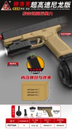 Handi HD734A Sand-Glock Strong Recoil Soft Bullet Toy Gun - Image 2