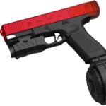 Handi HD734C Red-Glock Strong Recoil Soft Bullet Toy Gun
