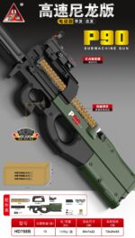 Handi HD768B Green Version – P90 Electric Ejection Soft Dart Blaster - Image 2