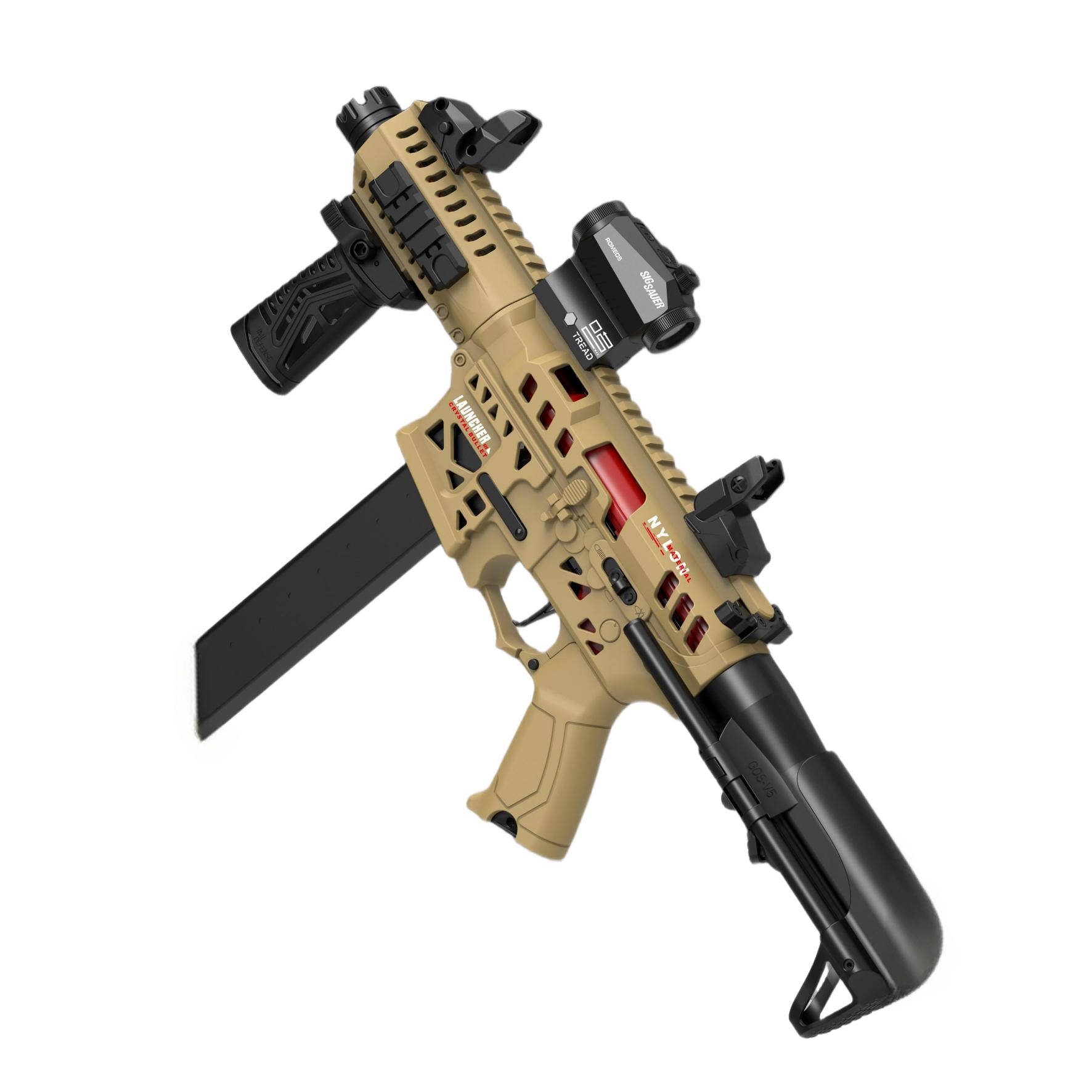 悍迪-HD773B沙-ARP9(1) Handi HD773B Sand Version – ARP9 Electric Ejection Soft Dart Blaster - Image 1
