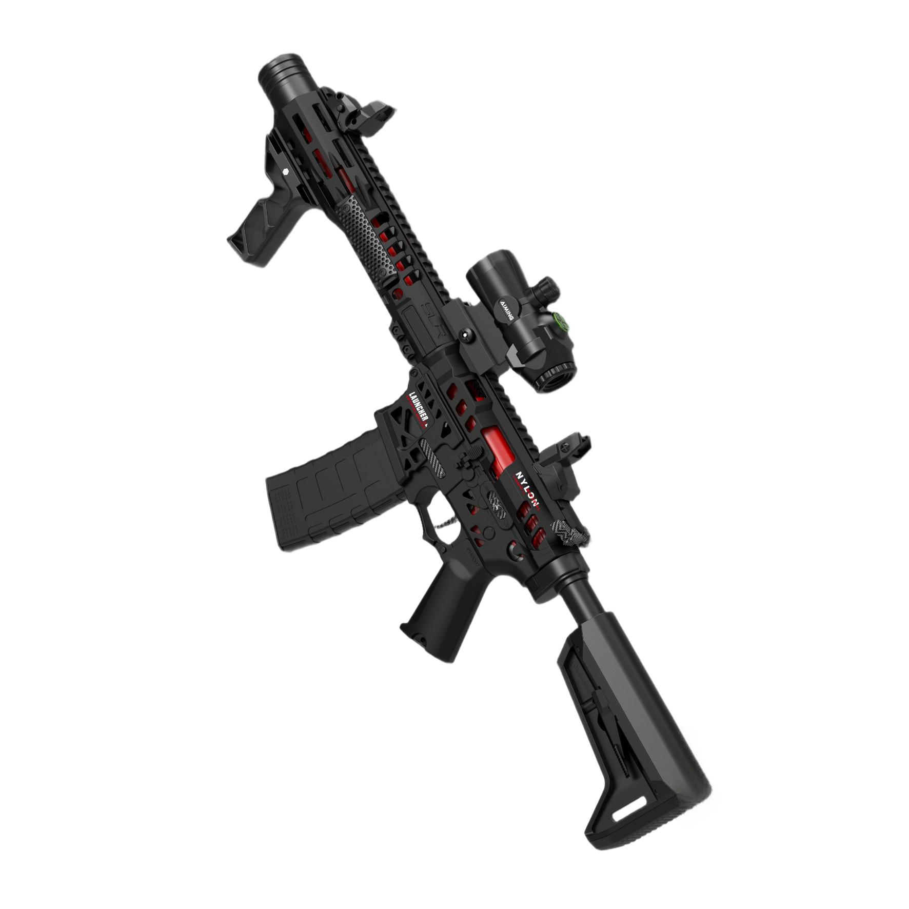 悍迪-HD775A黑-SLR5.0(1) Handi HD775A Black Version – SLR5.0 Electric Ejection Soft Dart Blaster - Image 1