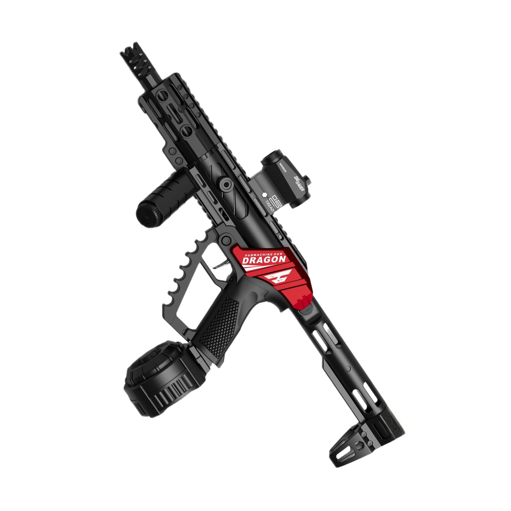 悍迪-HD788A黑-蛟龙MK17(1) Handi HD788A Black Version – Jiaolong MK17 Electric Ejection Soft Dart Blaster - Image 1