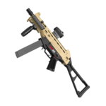 Handi HD799B Sand Version – UMP45 Electric Ejection Soft Dart Blaster
