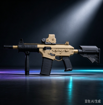 Handi HD735B Sand Version – Galil Strong Shock Recoil Electric Ejection Soft Dart Blaster