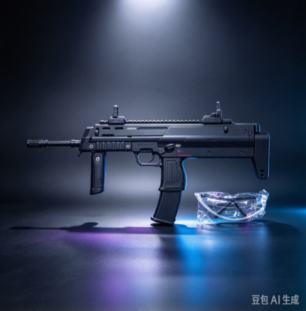 Bingfeng ZBS005 Black Version – Zhibo Electric MP7 Tactical Soft Bullet Toy Gun