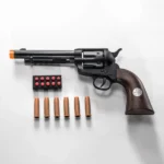 1873 Colt Revolver Nerf Blaster Toy - Authentic Cowboy Action with Safe EVA Darts - Image 2